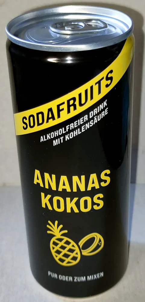 Sodafruits - Ananas-Kokos
