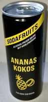 Sodafruits - Ananas-Kokos