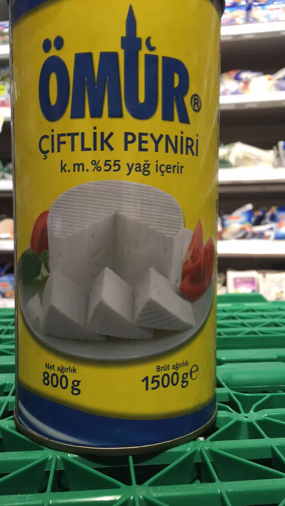 ÖMUR KÄSE IN SALZLAKE 55% Fett i. Tr.