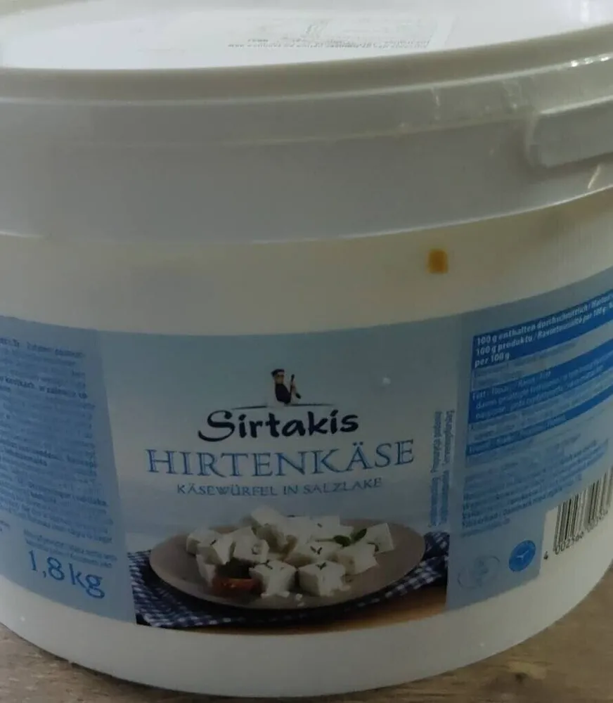 Sirtakis dés de fromage nature en saumure