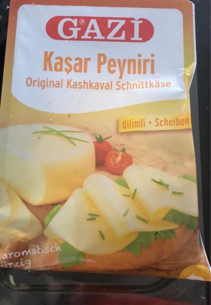 Gazi Ka?ar Peyniri Original Kashkaval Schnittkäse
