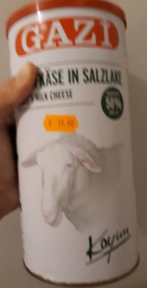 Gazi Sheep Cheese 50%