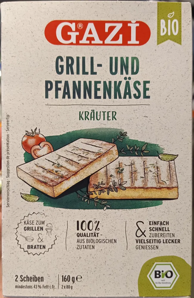 Grill und Pfannenkäse Kräuter