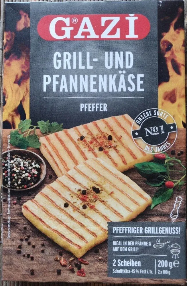 Grill-und Pfannenkäse Pfeffer
