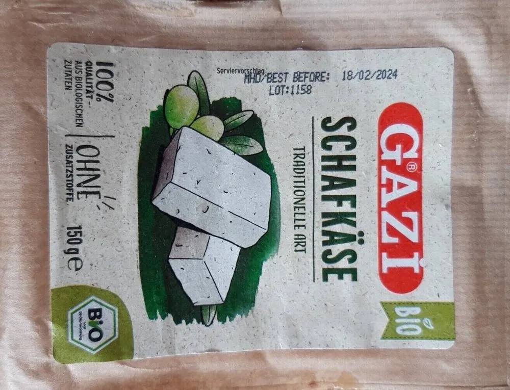Bio Schafkäse