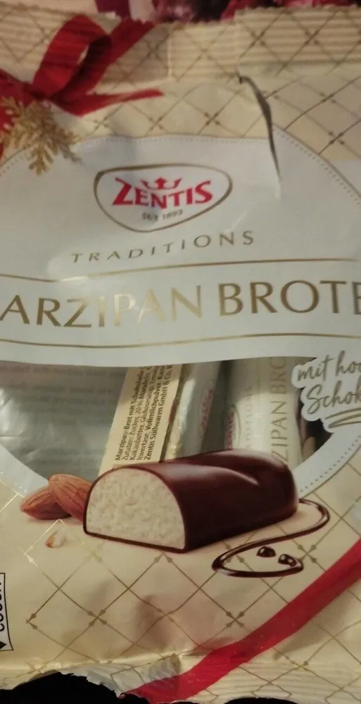 Zentis Marzipan Brote 4X25G