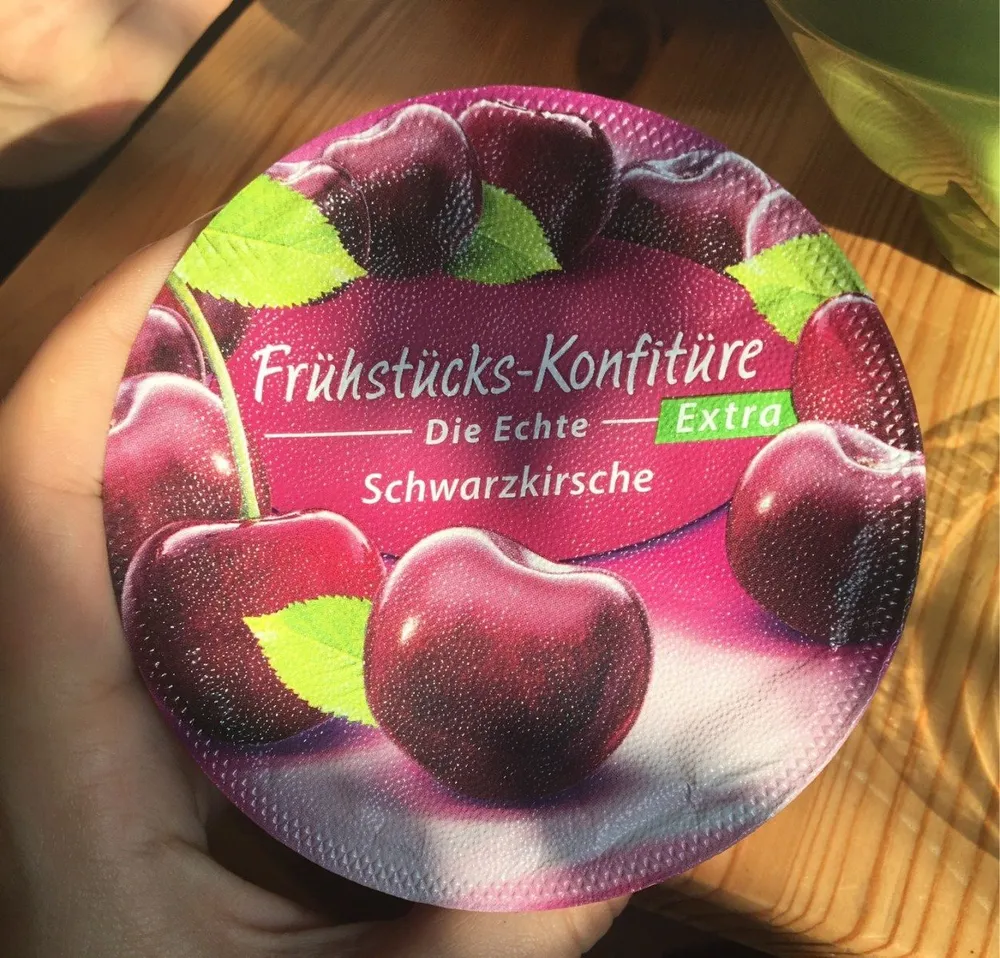 Frühstücks-Konfitüre Schwarzkirsche