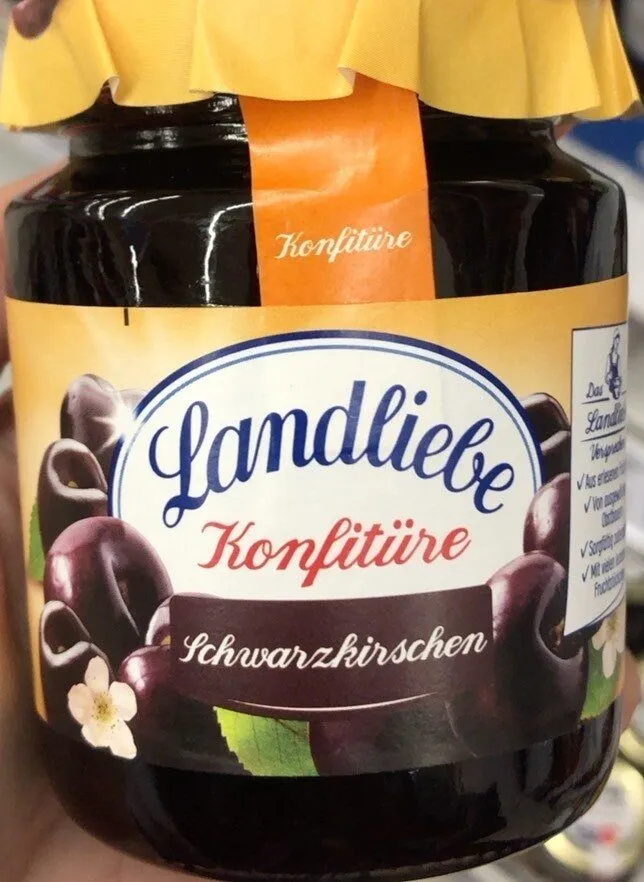 Konfitüre, Schwarzkirschen
