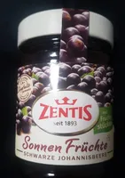 Sonnen Früchte schwarze Johannisbeere  Konfitüre