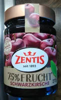 Zentis 75% Frucht Schwarzkirsche