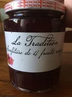La Tradition Confiture de 4 Fruits Rouges