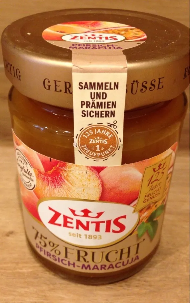 Marmelade Pfirsisch-Maracuja