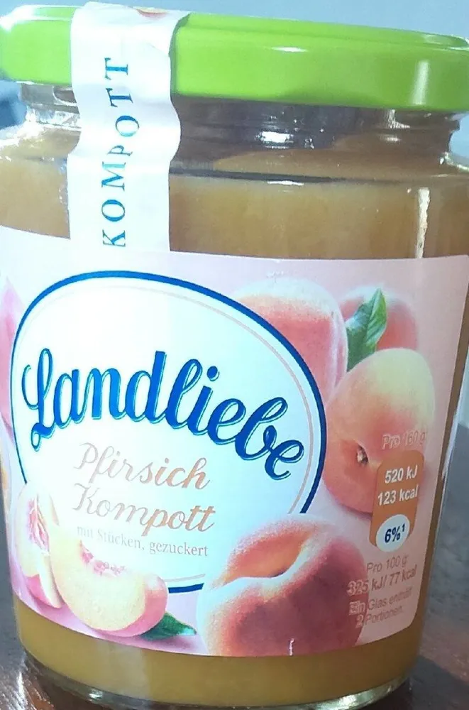 Pfirsich Kompott