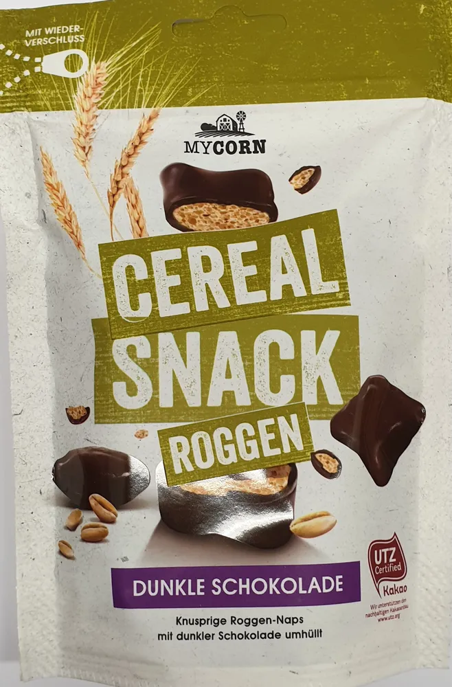 Cereal Snack Roggen, dunkle Schokolade