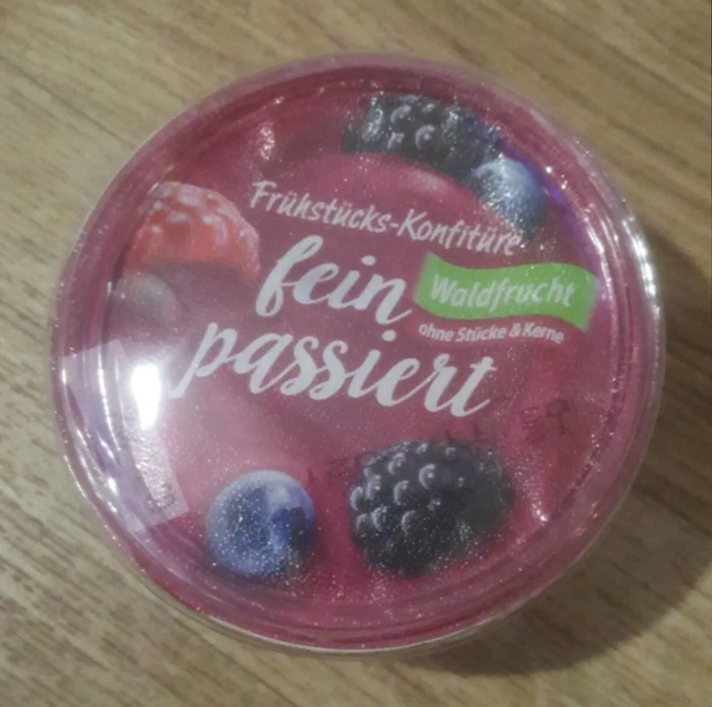 Frühstücks-Konfitüre fein passiert Waldfrucht