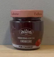 Frühstückskonfitüre - Erdbeere (fein passiert)