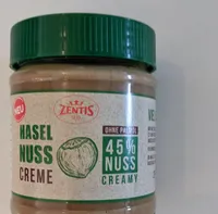 Haselnuss Creme