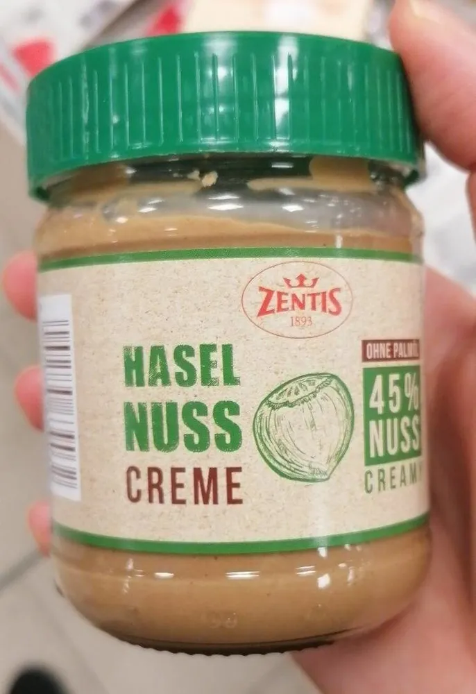 Haselnusscreme