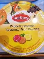 Kalfany Früchte Bonbons Dose