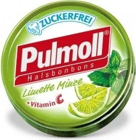 Pulmoll Limette Minze Zuckerfrei