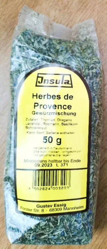 Gewürze - Insula - Herbes de Provence