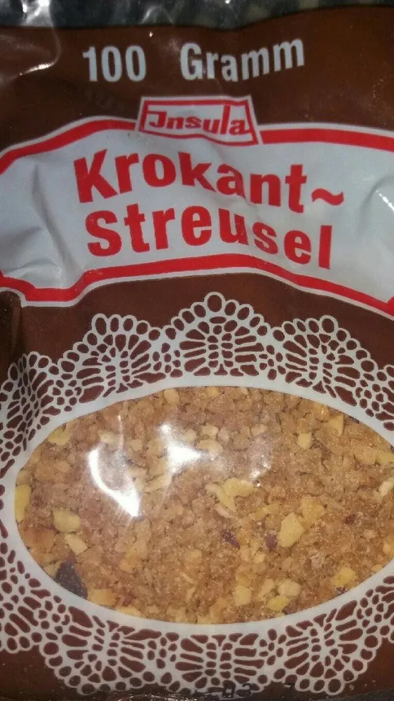 Krokant streusel