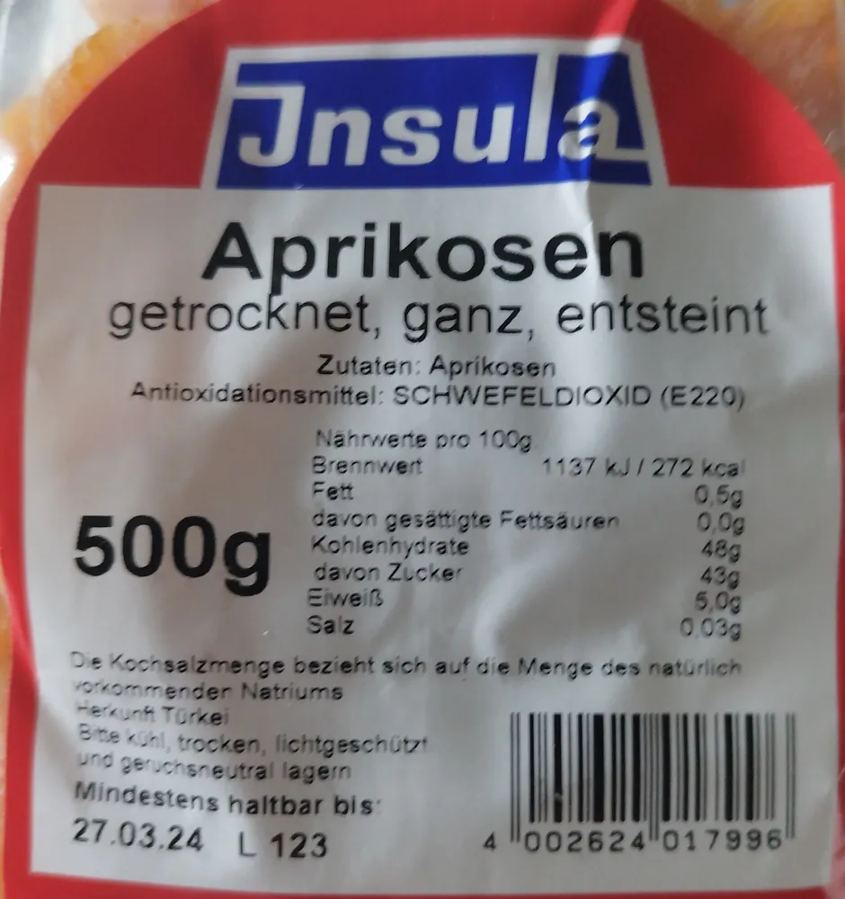 Aprikosen