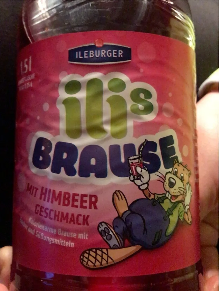 Ilis Brause mit Himbeer-Geschmack