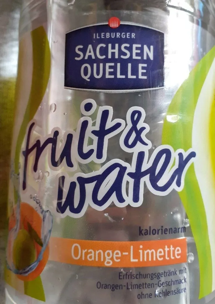 Fruit&water orange-limette