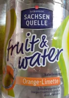 Fruit&water orange-limette