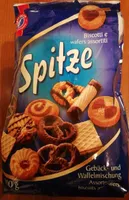Spitze biscotti e wafers assortiti