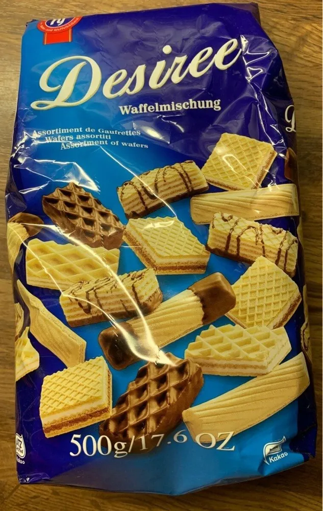 Assortiment de gaufrettes