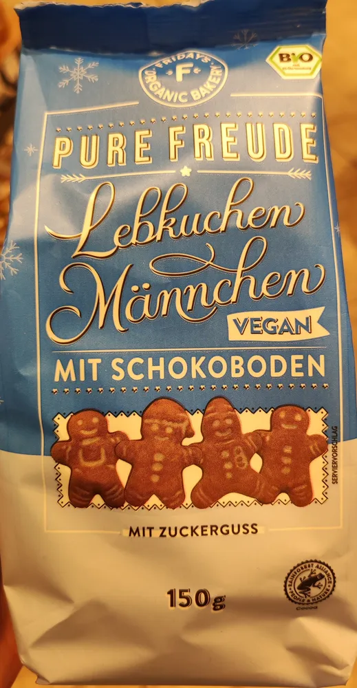 Lebkuchen Männchen Vegan