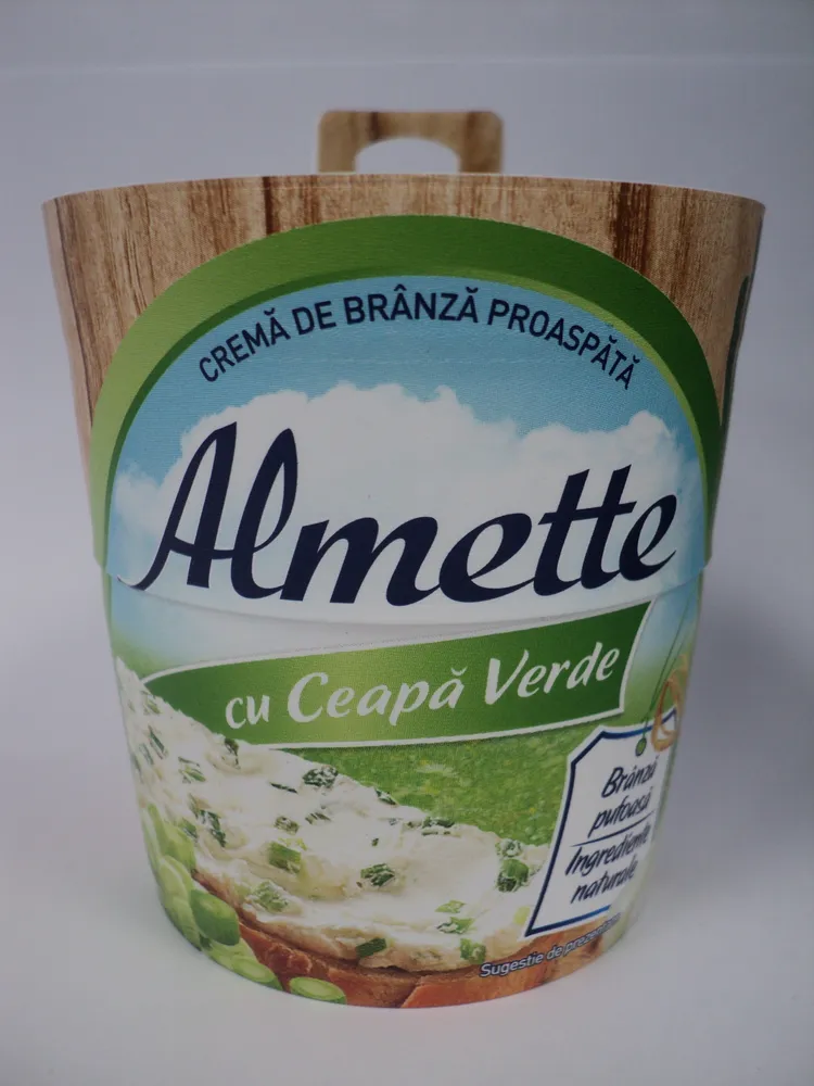 Almette Cremă de brânză proaspătă cu ceapă verde