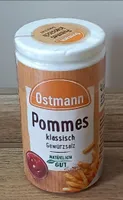 Pommes Gewürzsalz klassisch