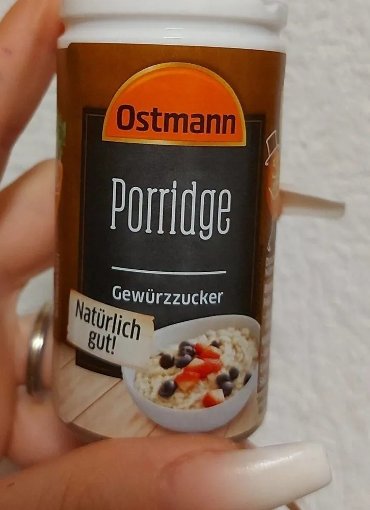 Porridge Gewürzzucker