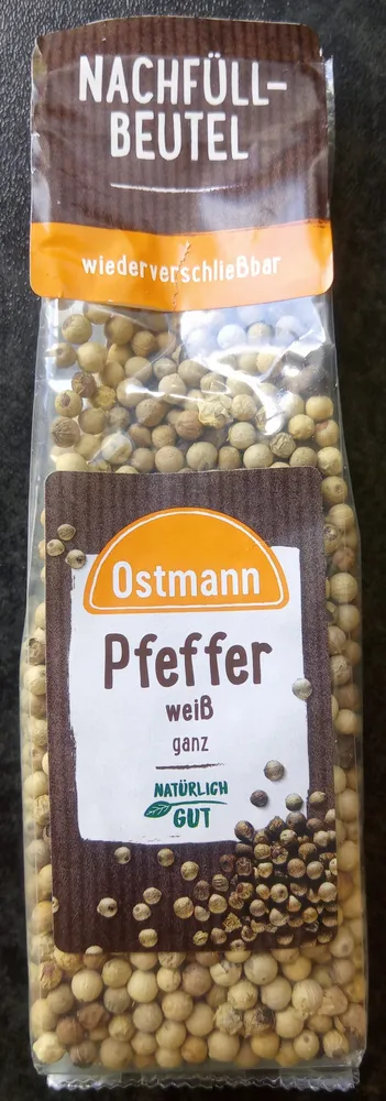 Pfeffer weiß ganz