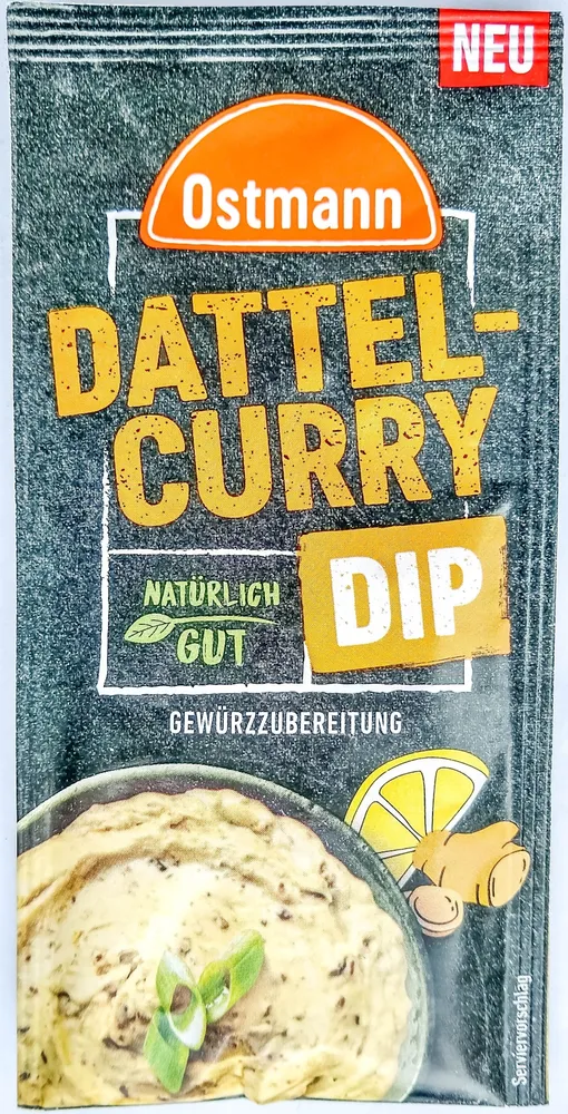 Dattel-Curry Dip