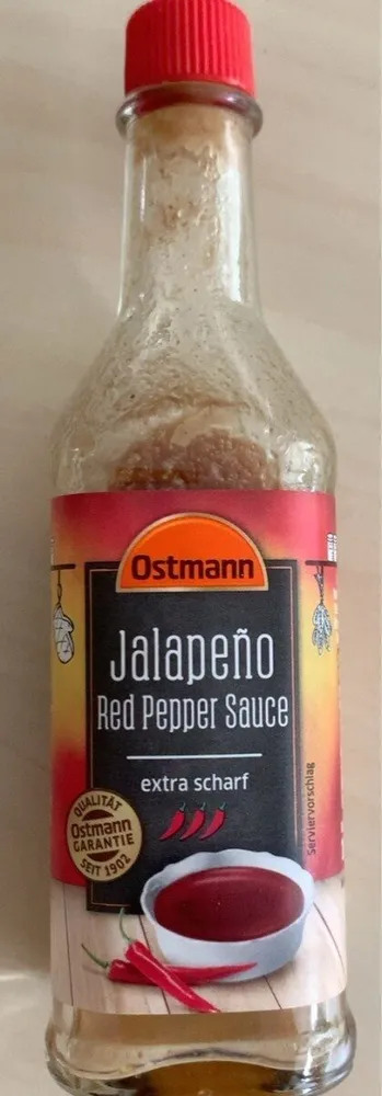 Jalapeño Red Pepper Sauce extra scharf