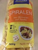 Nudeln Spiralen
