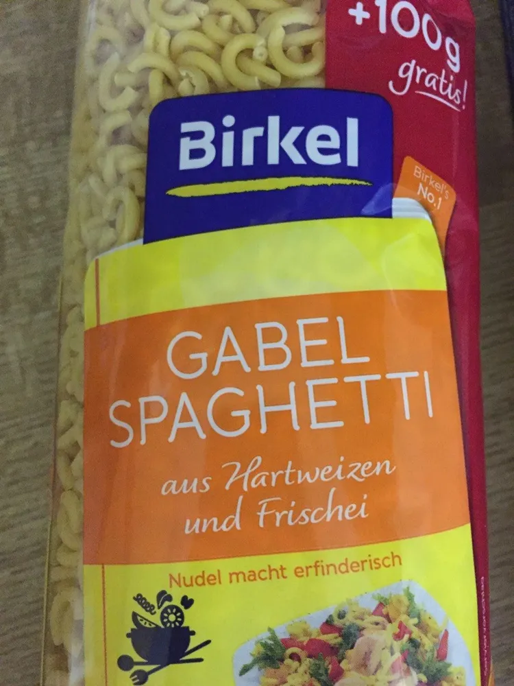 Gabel Spaghetti