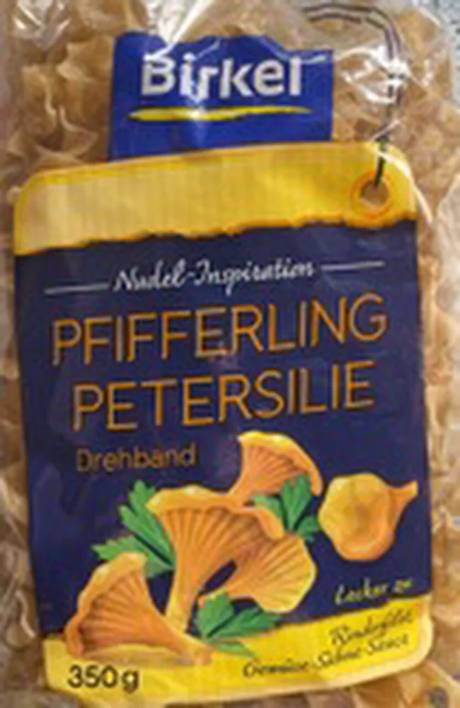 Pfifferling Petersilie Drehband Nudeln