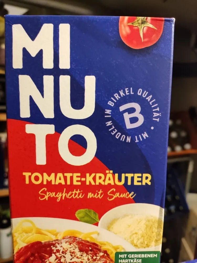 Spaghetti mit Sauce Tomate-Kräuter