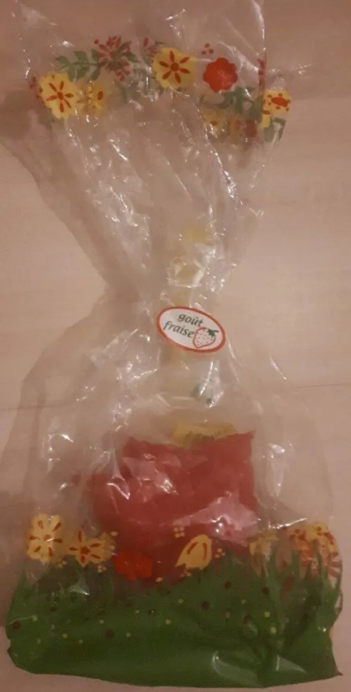 Lapin sucre rouge goût fraise