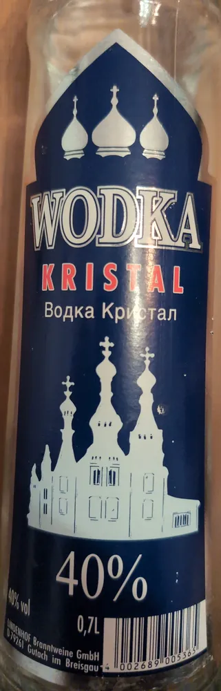 Wodka Kristal