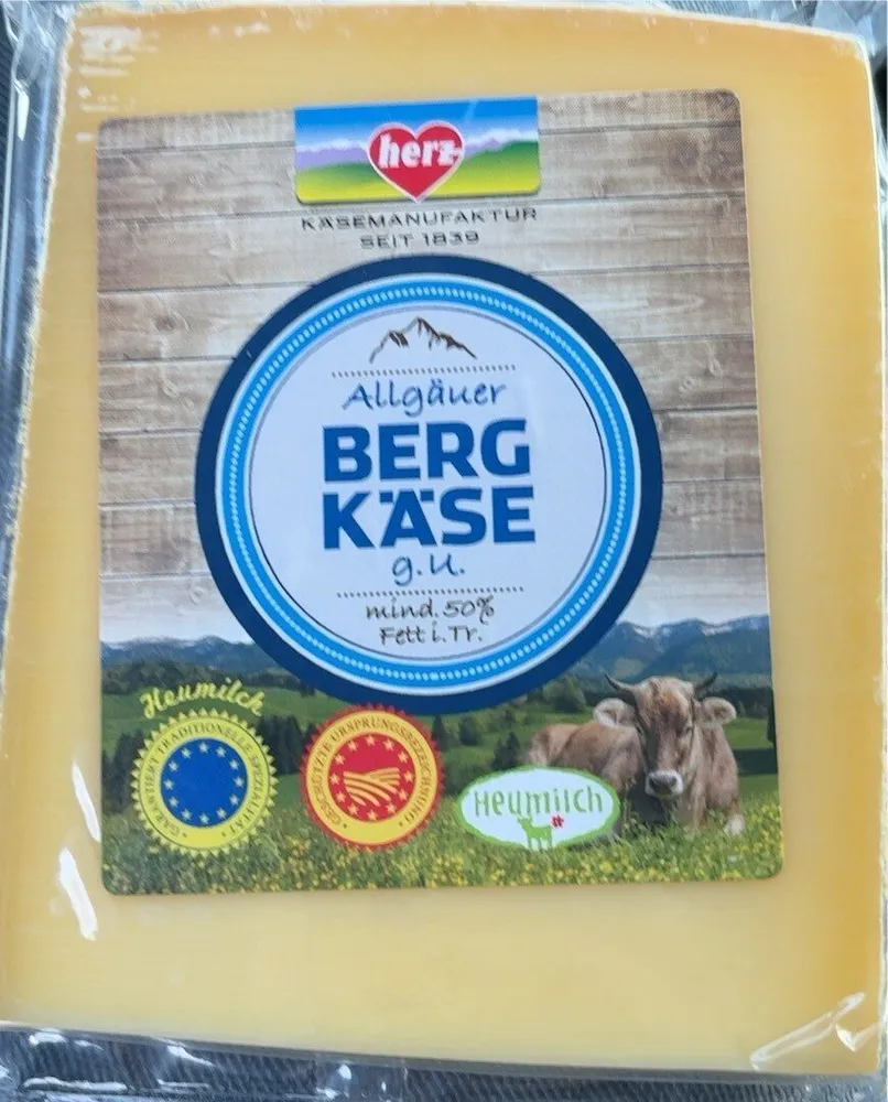 Allgäuer Bergkäse g.U