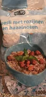 Euro Muesli Met Rozijnen En Hazelnoten