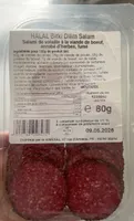 Salami de volaille à la viande de boeuf enrobé d’herbes fumé