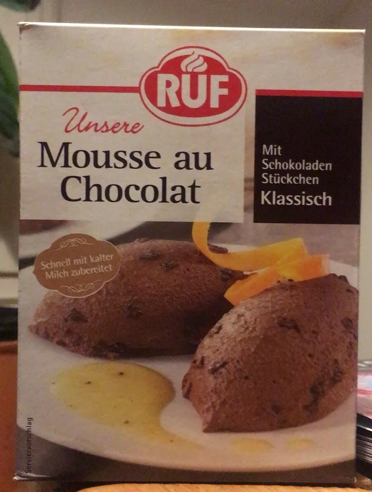 Unsere Mousse au Chocolat