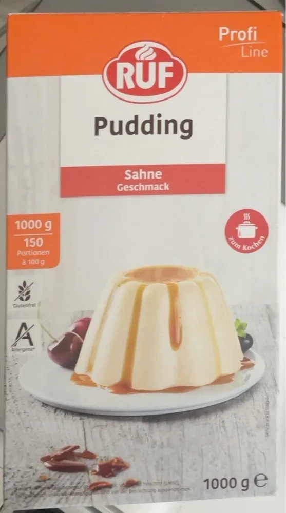 Pudding pulver - sahne geschmack